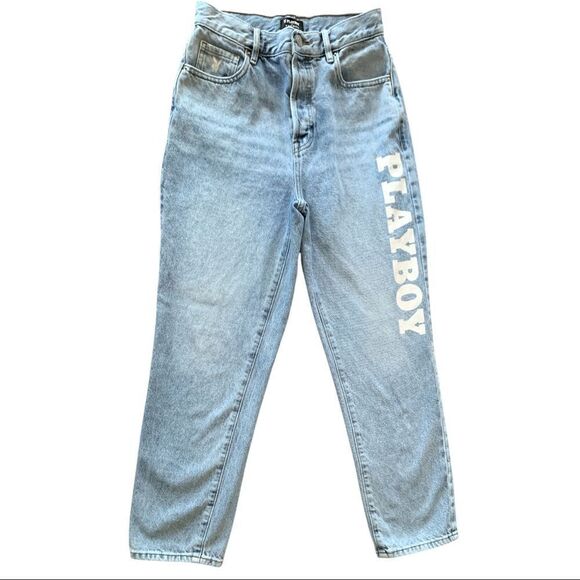 Playboy x PacSun High Waisted Straight Leg Jeans - Picture 2 of 8